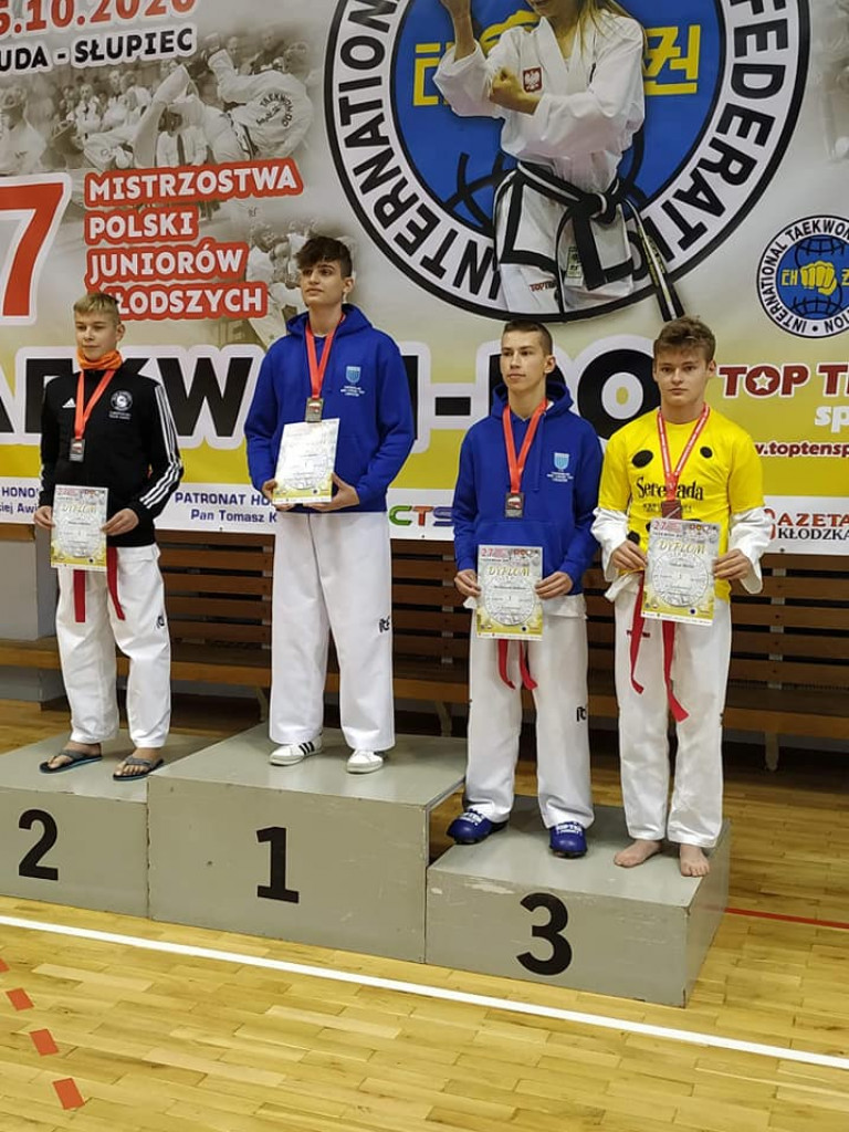 4 medale Mistrzostw Polski dla RSC Taekwon-do