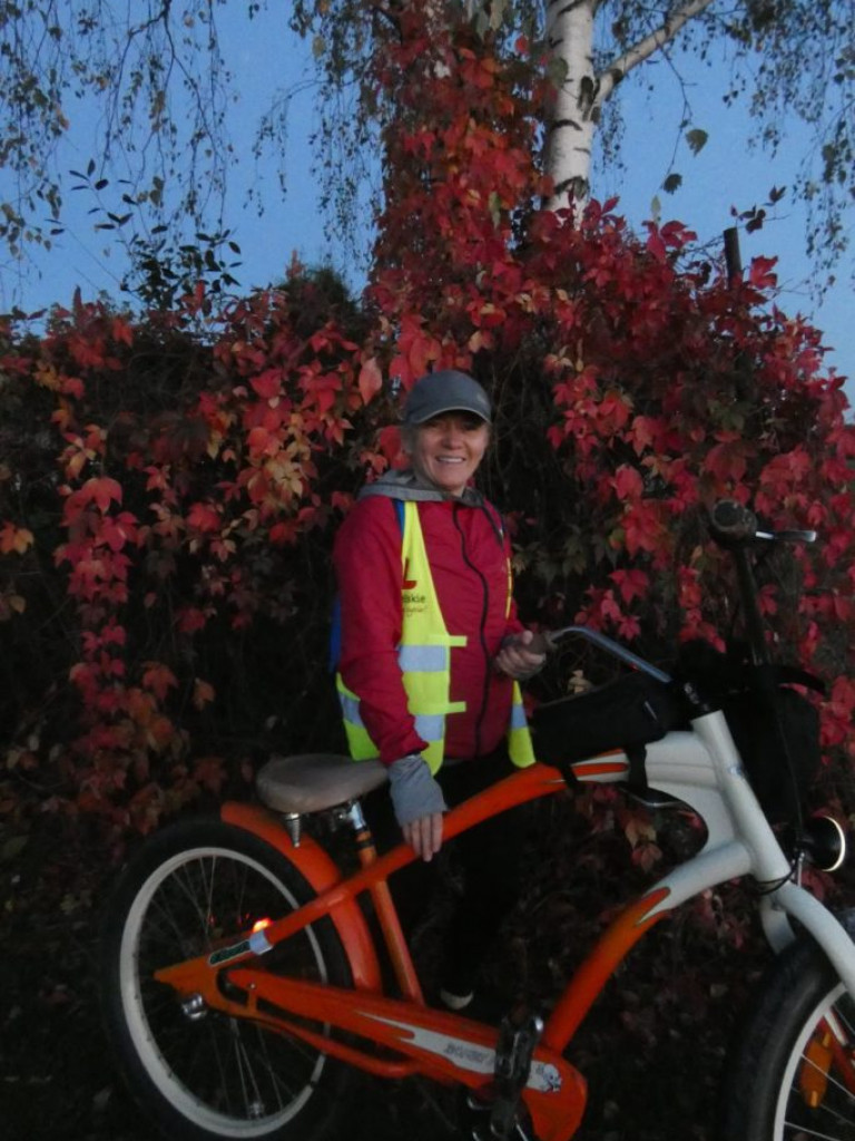 Październikowe wycieczki Radzyńskiej Grupy Rowerowej
