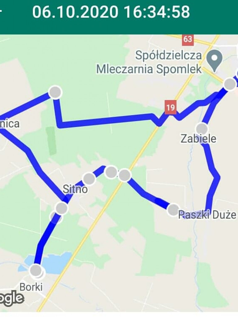 Październikowe wycieczki Radzyńskiej Grupy Rowerowej