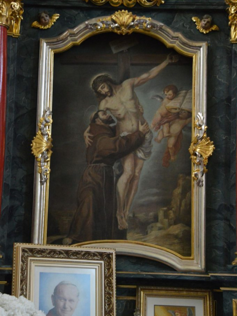 Święty Jozafat Kuncewicz i parafia w Gęsi