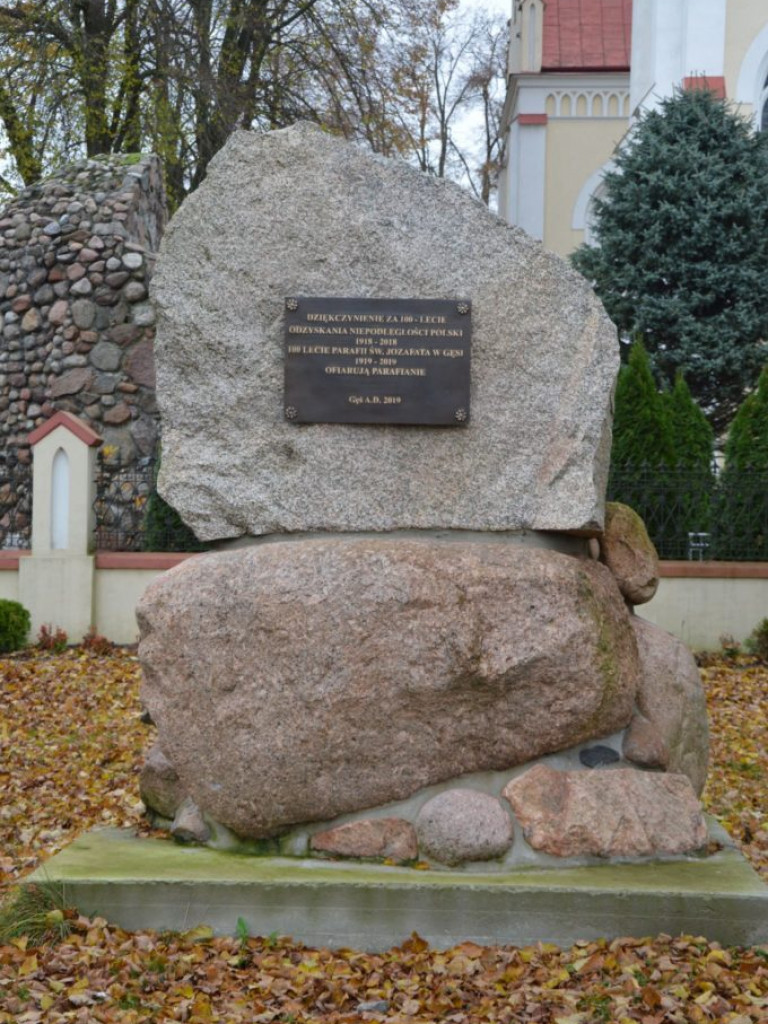 Święty Jozafat Kuncewicz i parafia w Gęsi