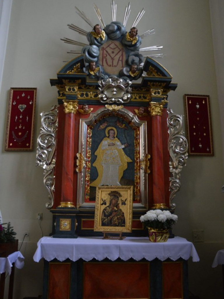 Święty Jozafat Kuncewicz i parafia w Gęsi