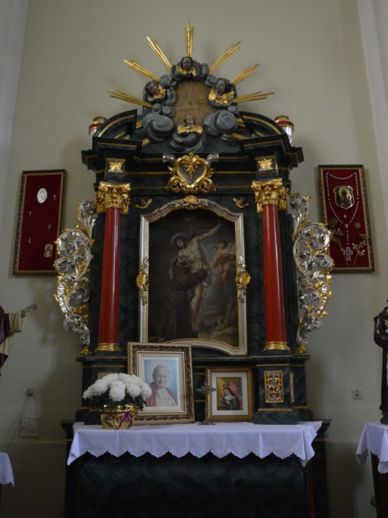 Święty Jozafat Kuncewicz i parafia w Gęsi