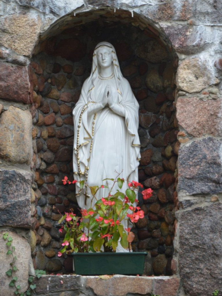 Święty Jozafat Kuncewicz i parafia w Gęsi