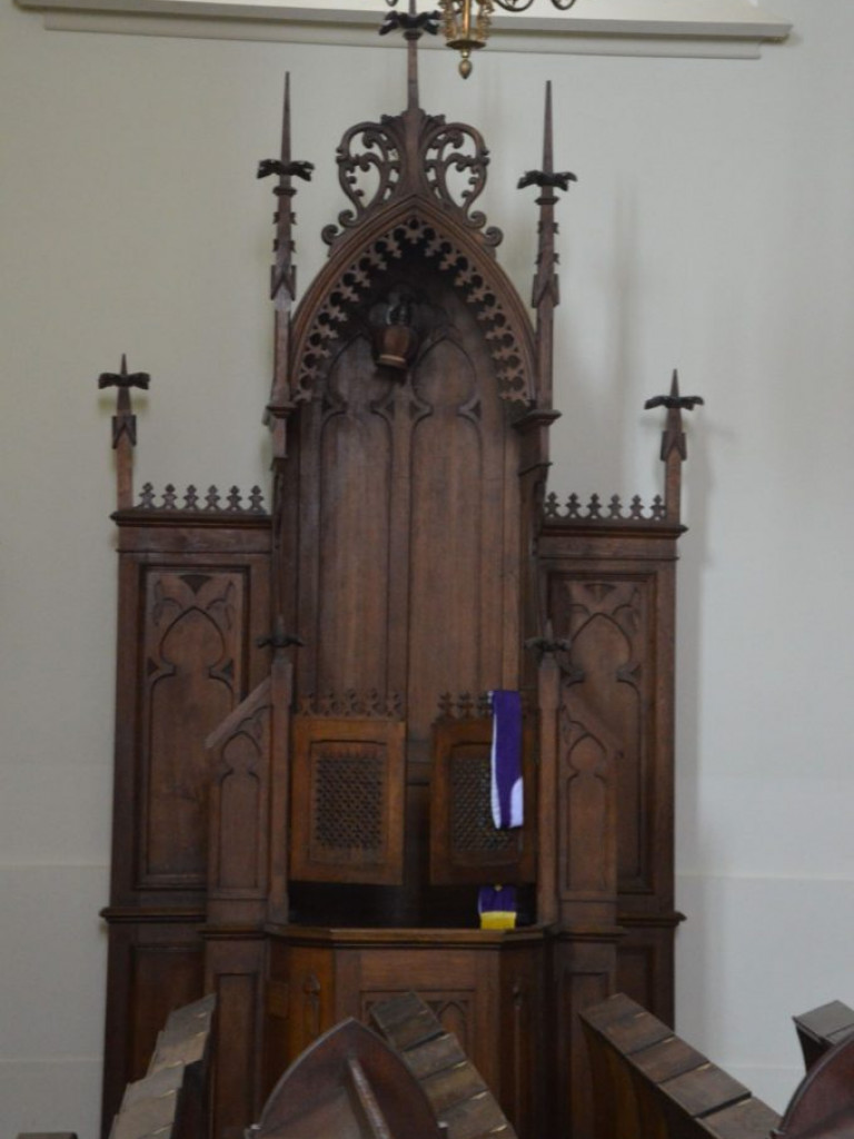 Święty Jozafat Kuncewicz i parafia w Gęsi