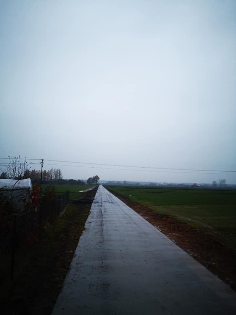 Nowa droga w Kolonii Domaszewnicy