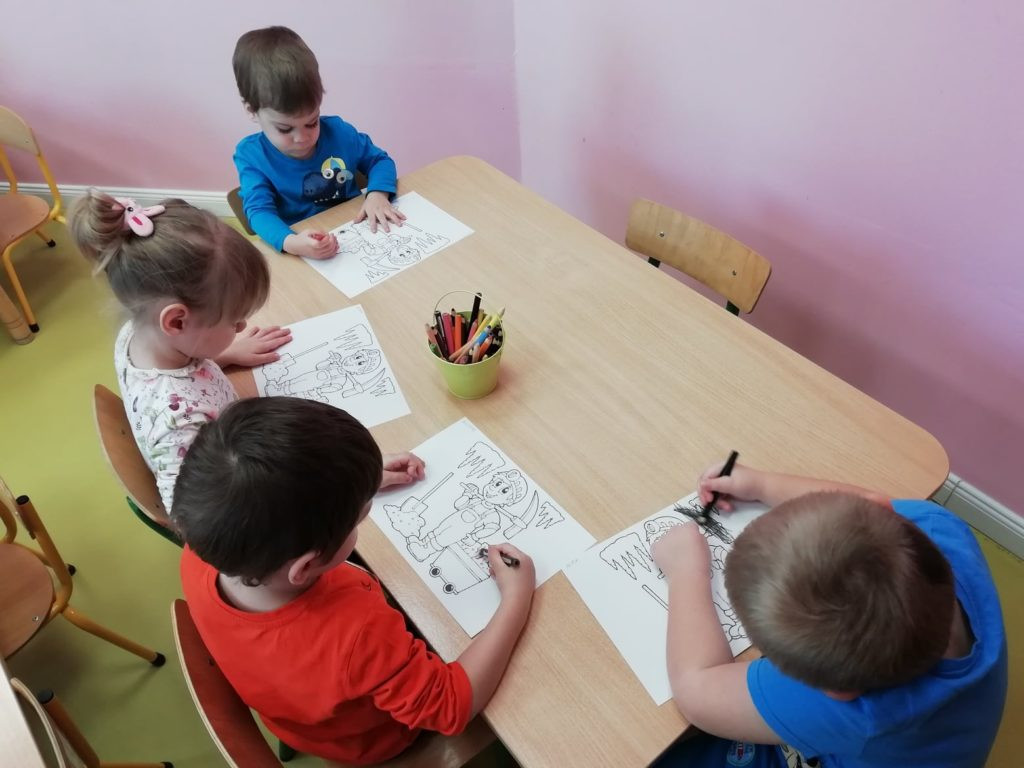 Dzień Górnika w przedszkolu 