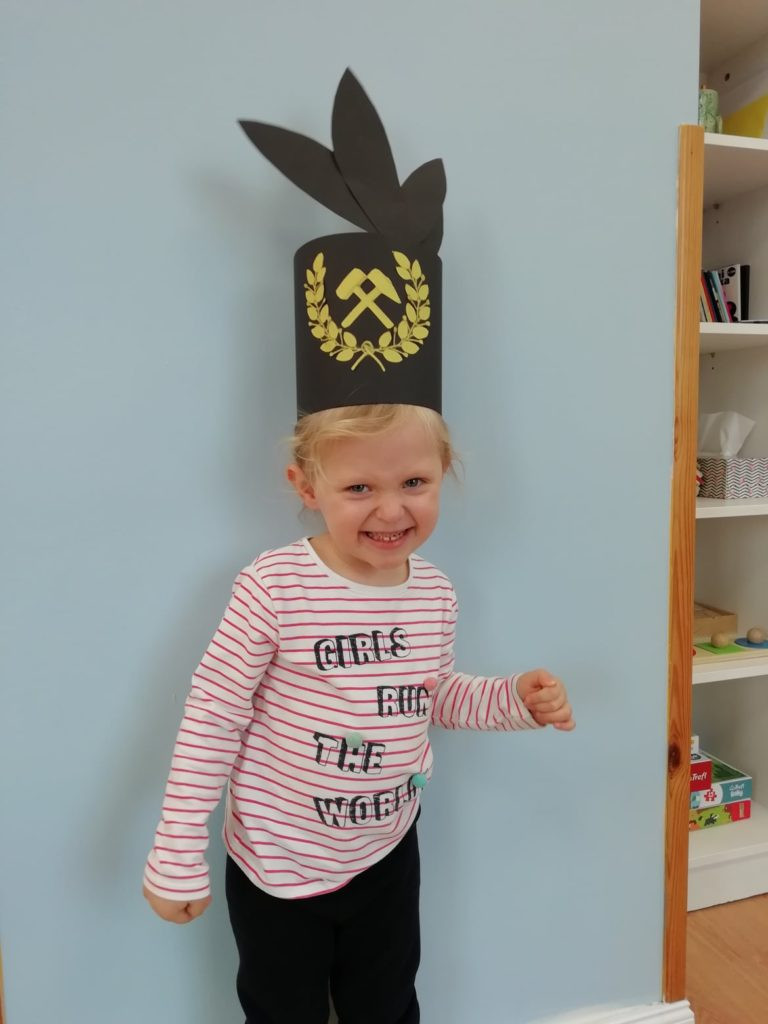 Dzień Górnika w przedszkolu 