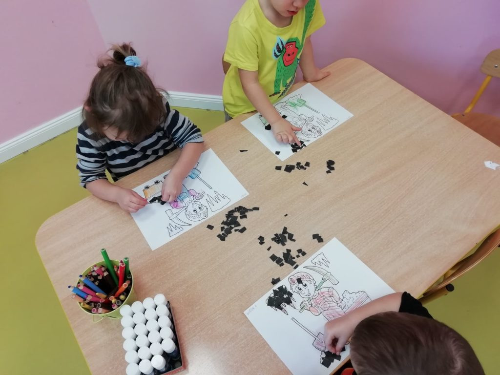 Dzień Górnika w przedszkolu 