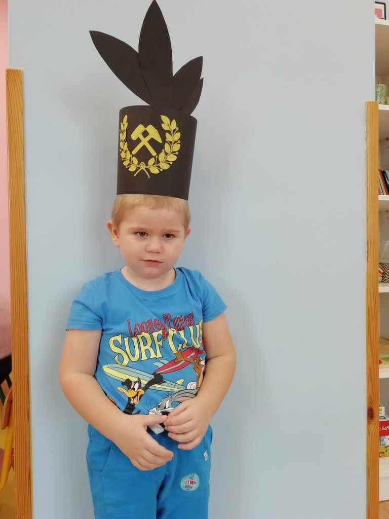 Dzień Górnika w przedszkolu 