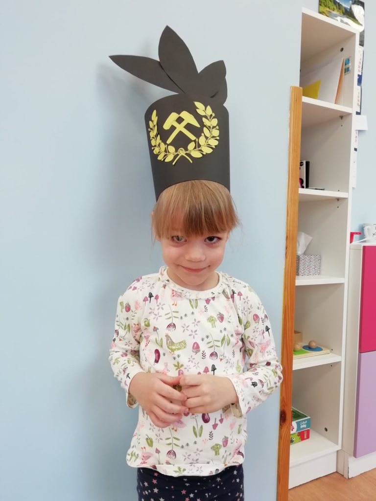 Dzień Górnika w przedszkolu 