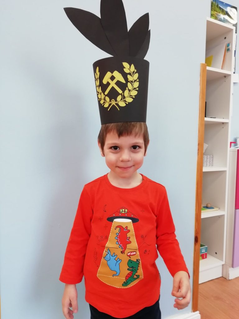 Dzień Górnika w przedszkolu 