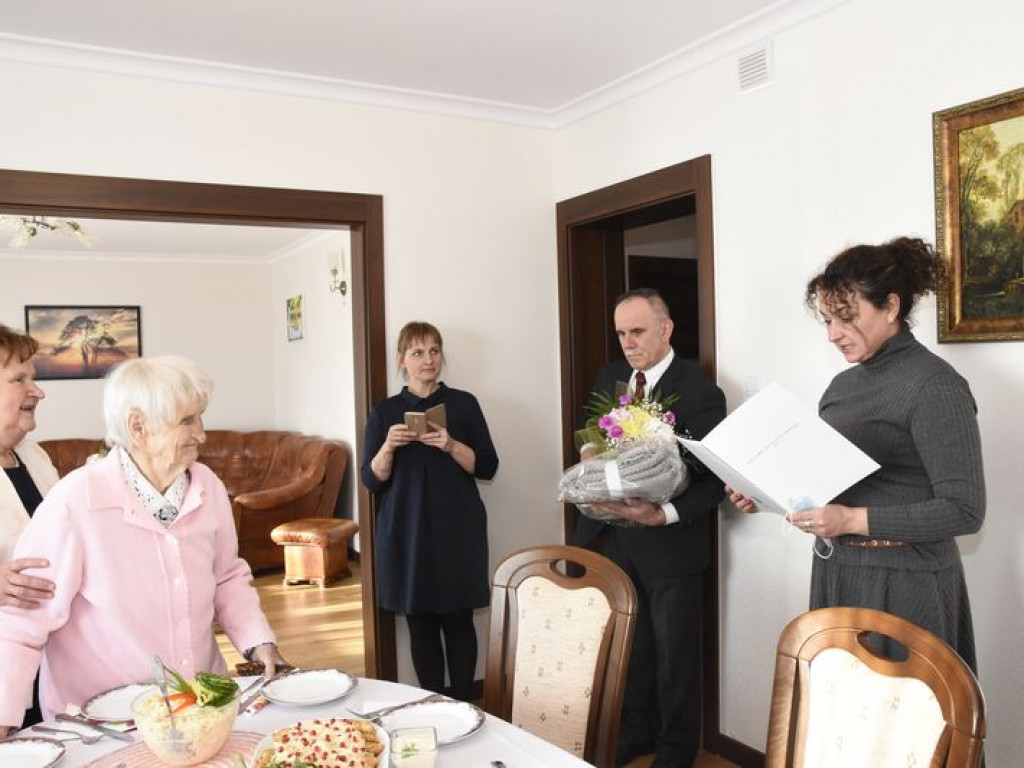 100. urodziny mieszkanki gminy Kąkolewnica