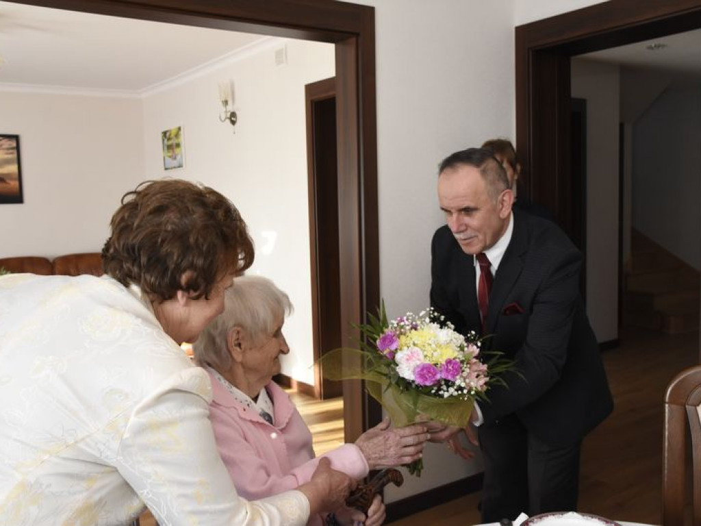 100. urodziny mieszkanki gminy Kąkolewnica