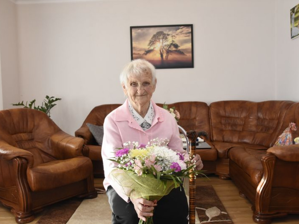 100. urodziny mieszkanki gminy Kąkolewnica