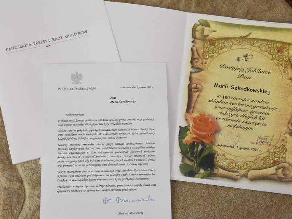 100. urodziny mieszkanki gminy Kąkolewnica