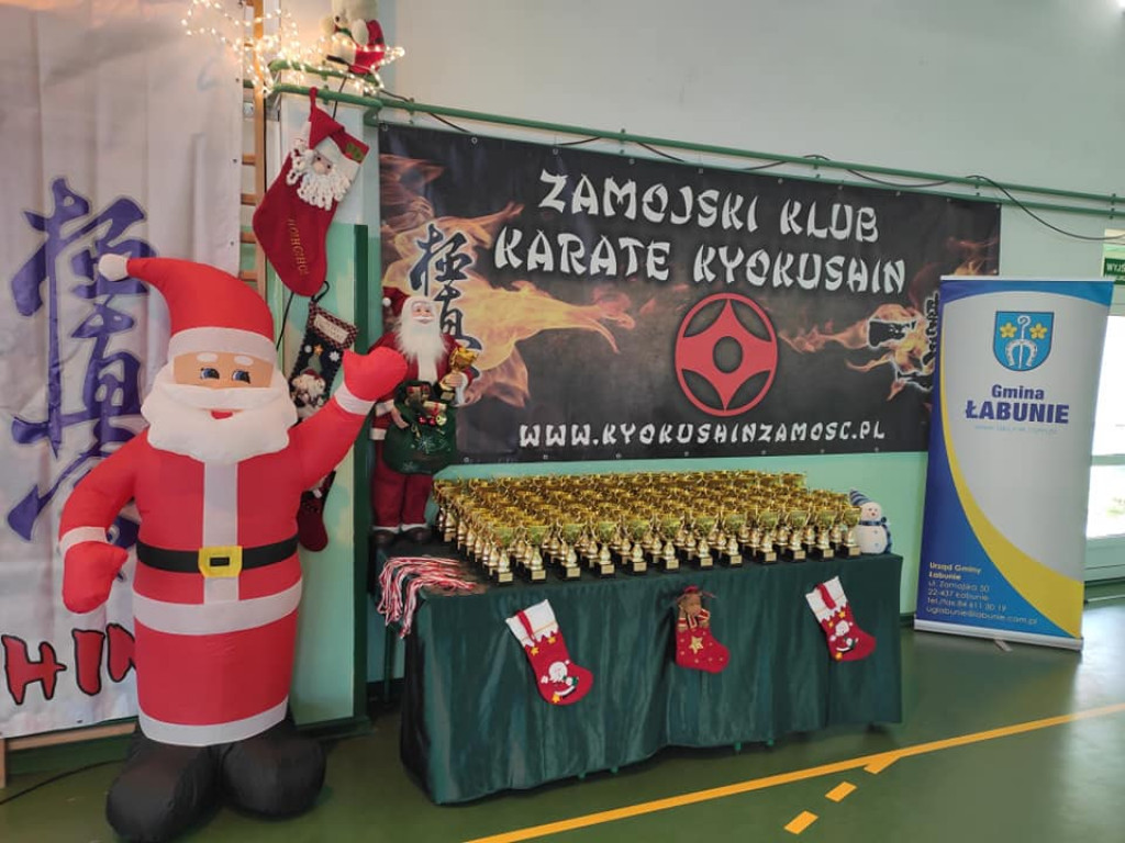 Karatecy z powiatu radzyńskiego na turnieju w Łabuńkach