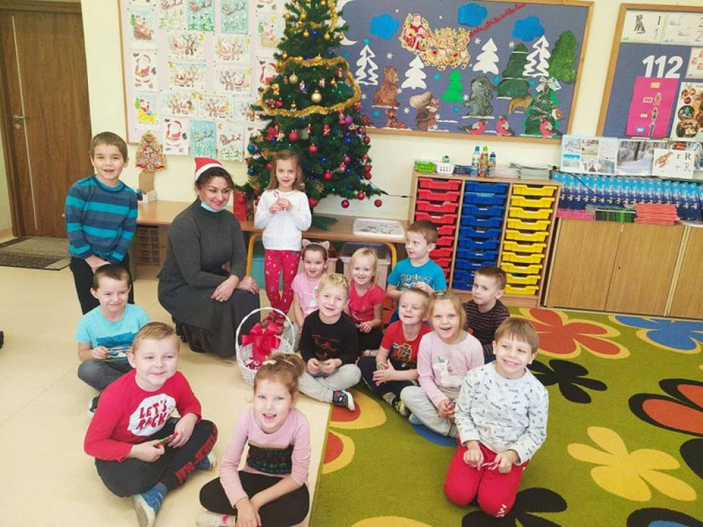 Mikołajki i wizyta pani wójt w przedszkolu w Kąkolewnicy
