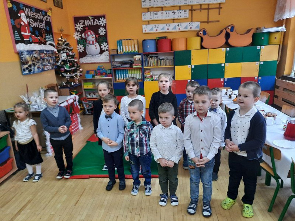 Spotkanie wigilijne w SP w Turowie