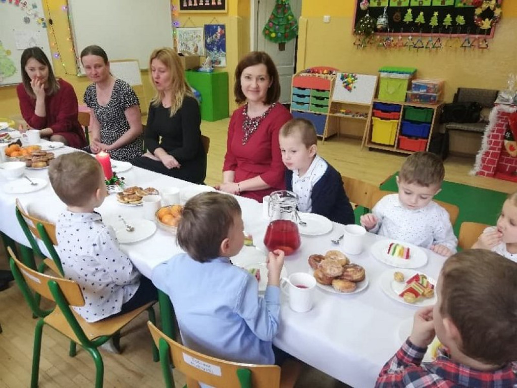 Spotkanie wigilijne w SP w Turowie