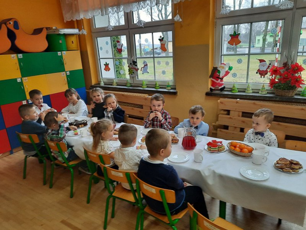 Spotkanie wigilijne w SP w Turowie