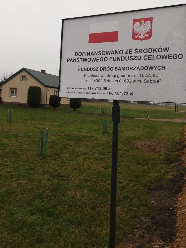 Przebudowy dróg w gminie Ulan-Majorat