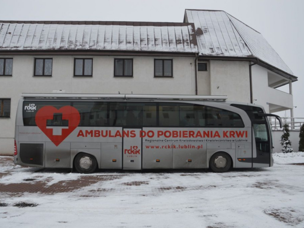 Akcja pobierania krwi w Radzyniu