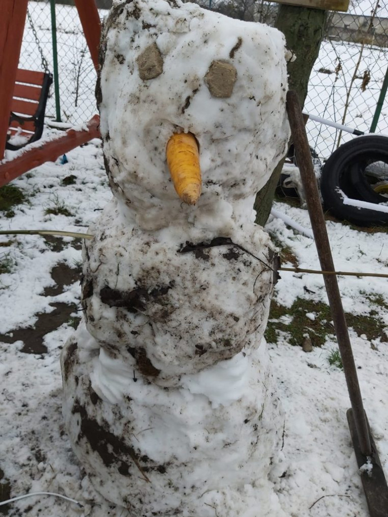 Konkurs lepienia bałwanów w gminie Wohyń