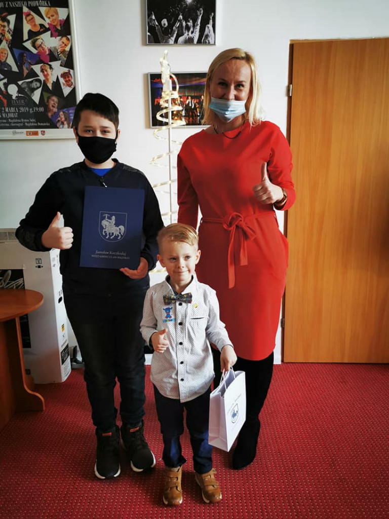 Wręczenie nagród w konkursie piosenek świątecznych