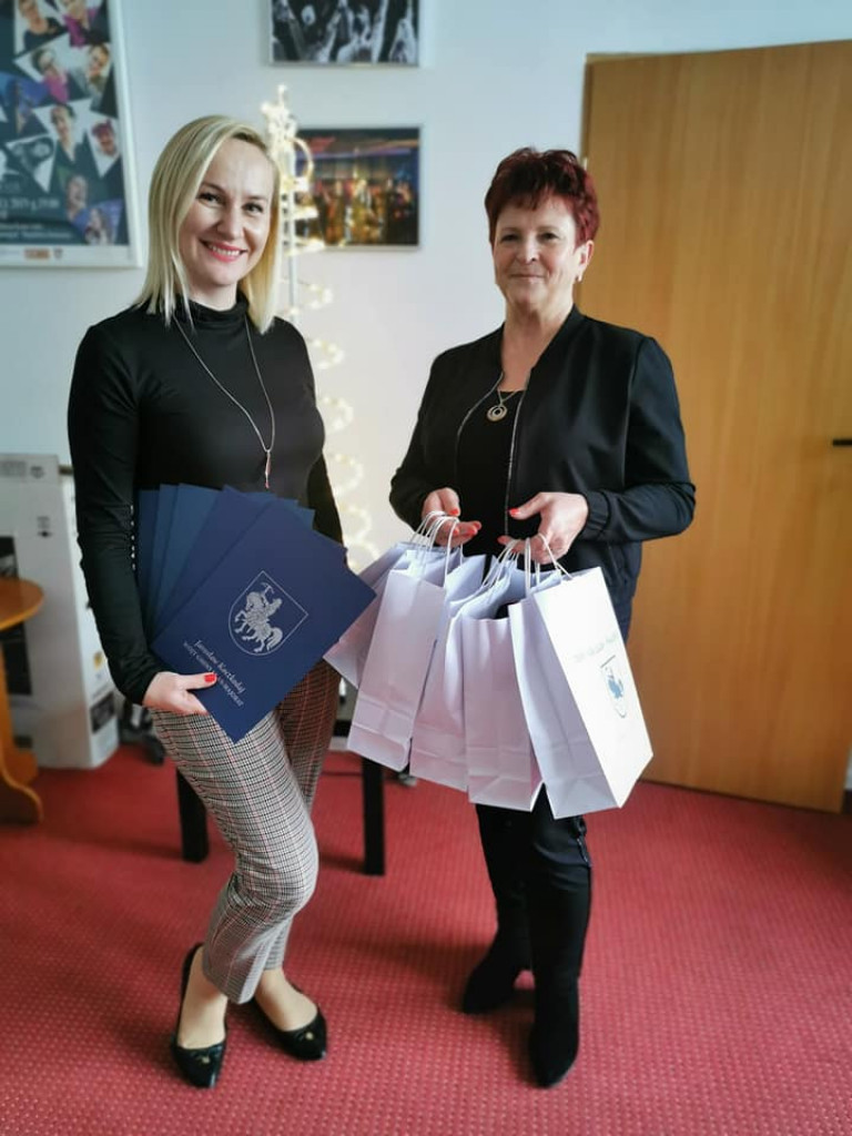Wręczenie nagród w konkursie piosenek świątecznych