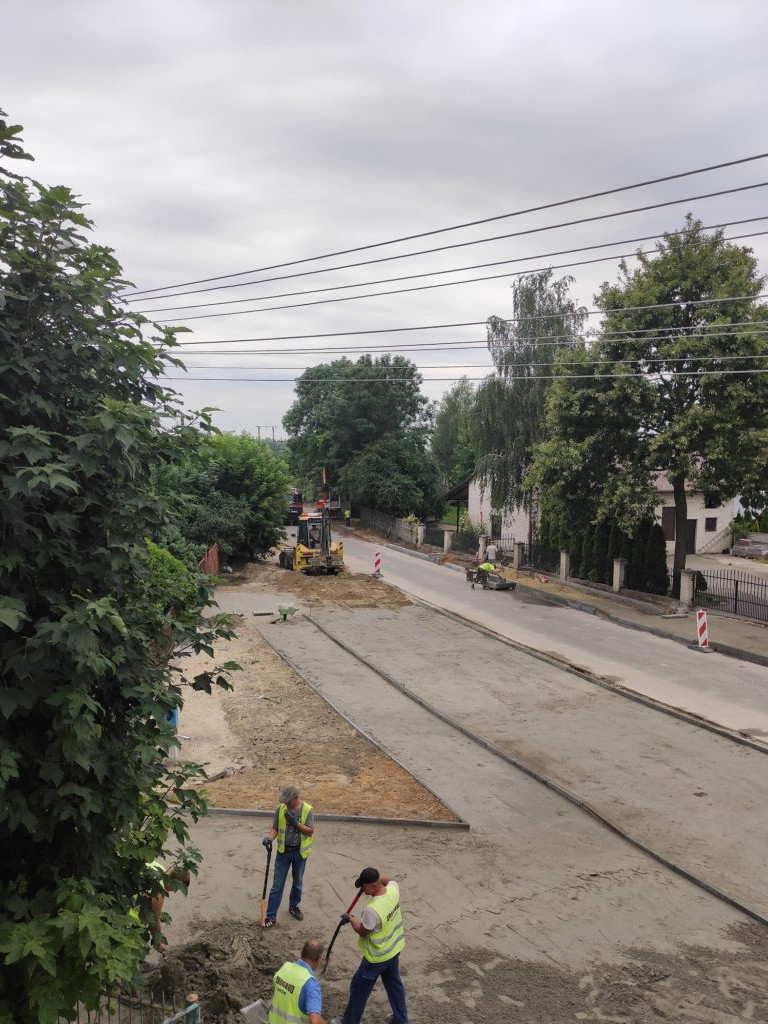 Remonty dróg w Komarówce Podlaskiej