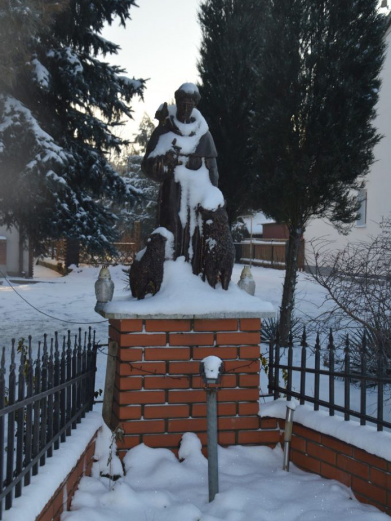 Paszki Duże zimą - zdjęcia