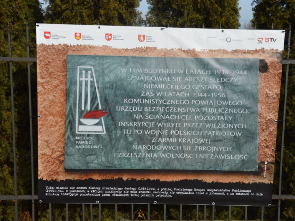 Wystawa o areszcie Gestapo i UB w 