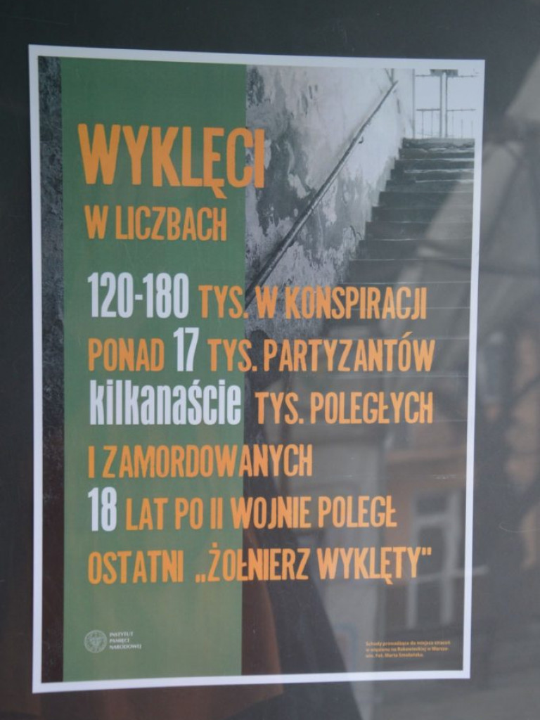 Wystawa o Żołnierzach Wyklętych na Placu Wolności