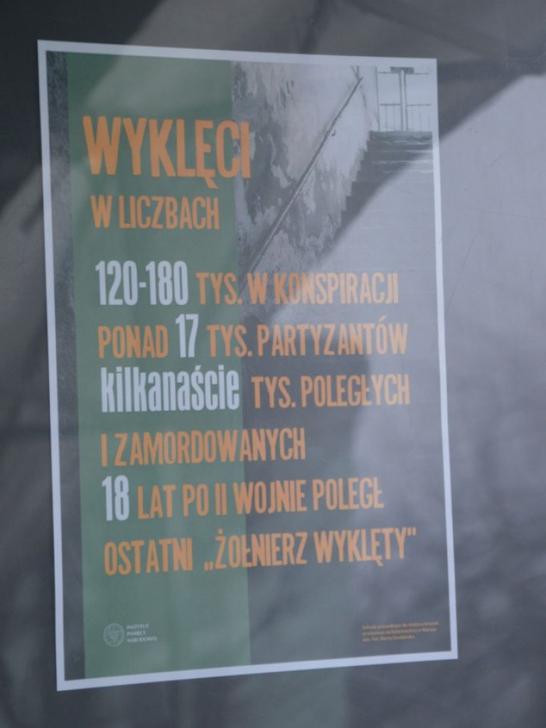 Wystawa o Żołnierzach Wyklętych na Placu Wolności