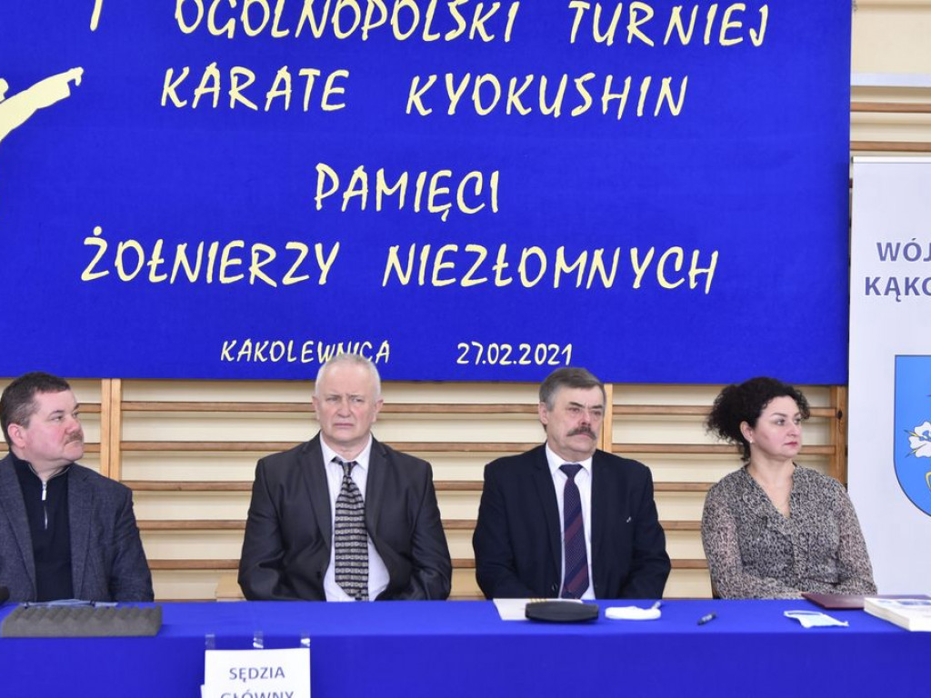 I Ogólnopolski Turniej Karate Kyokushin Pamięci Żołnierzy Niezłomnych w Kąkolewnicy