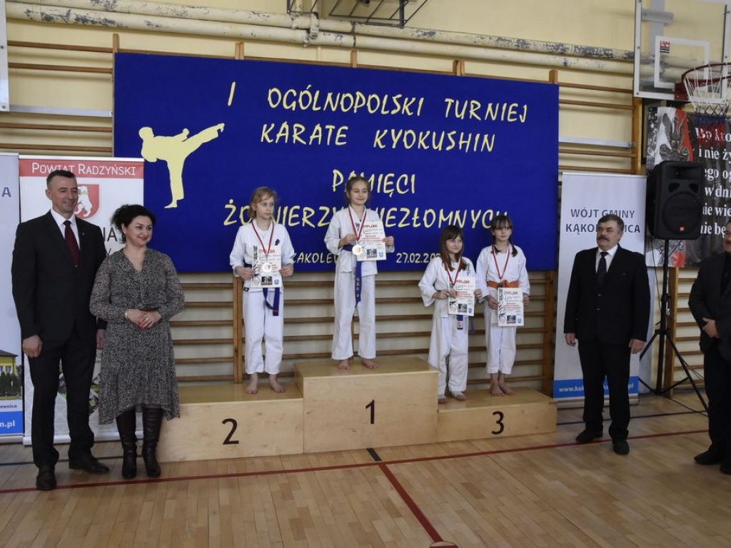 I Ogólnopolski Turniej Karate Kyokushin Pamięci Żołnierzy Niezłomnych w Kąkolewnicy