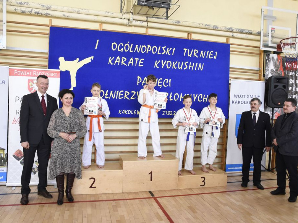 I Ogólnopolski Turniej Karate Kyokushin Pamięci Żołnierzy Niezłomnych w Kąkolewnicy