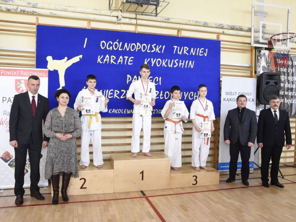I Ogólnopolski Turniej Karate Kyokushin Pamięci Żołnierzy Niezłomnych w Kąkolewnicy