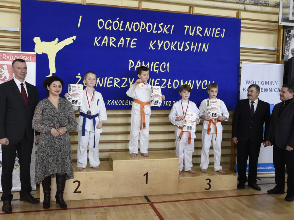 I Ogólnopolski Turniej Karate Kyokushin Pamięci Żołnierzy Niezłomnych w Kąkolewnicy