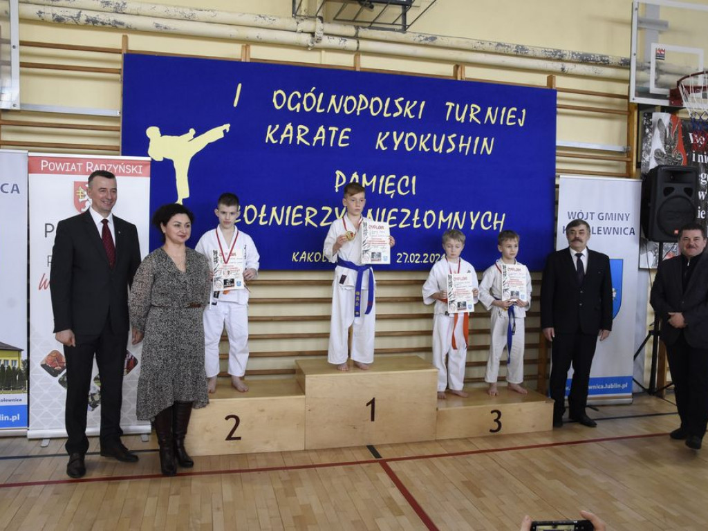 I Ogólnopolski Turniej Karate Kyokushin Pamięci Żołnierzy Niezłomnych w Kąkolewnicy