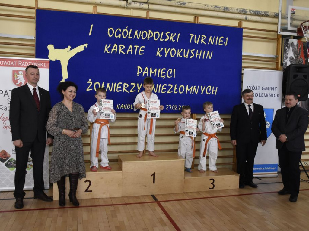 I Ogólnopolski Turniej Karate Kyokushin Pamięci Żołnierzy Niezłomnych w Kąkolewnicy