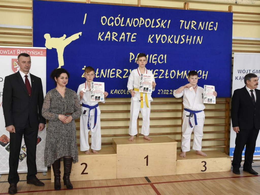 I Ogólnopolski Turniej Karate Kyokushin Pamięci Żołnierzy Niezłomnych w Kąkolewnicy