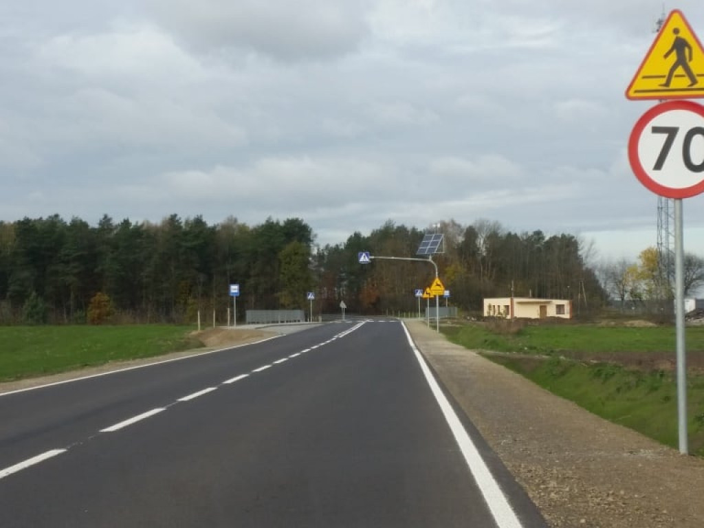 Przebudowa drogi z Radzynia do Żminnego