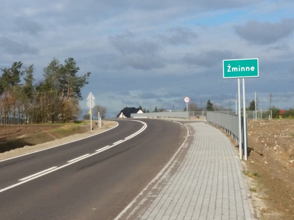 Przebudowa drogi z Radzynia do Żminnego