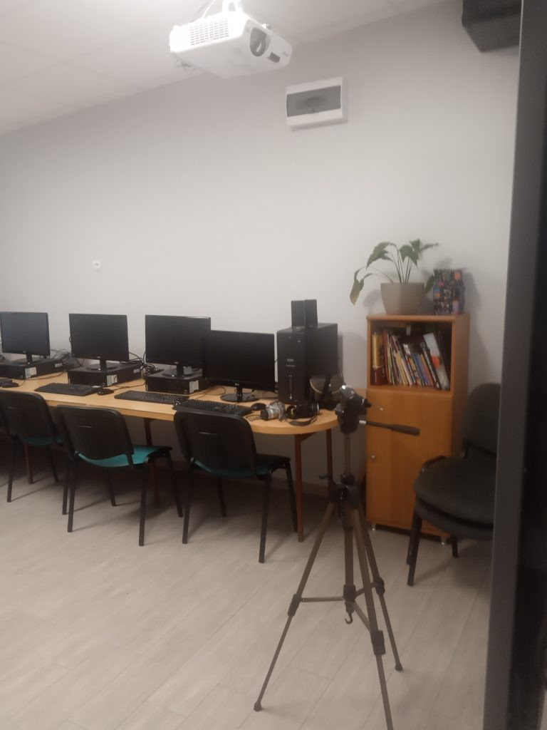 Remont pracowni komputerowej w DŚDS