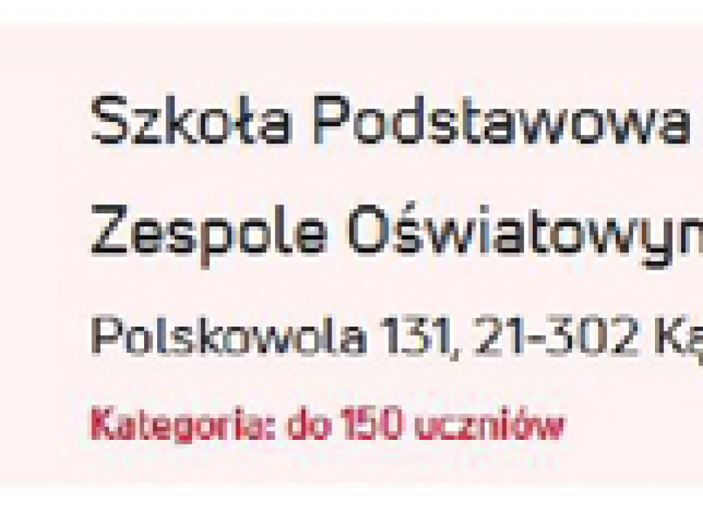 Szkoła w Polskowoli prosi o wsparcie głosami
