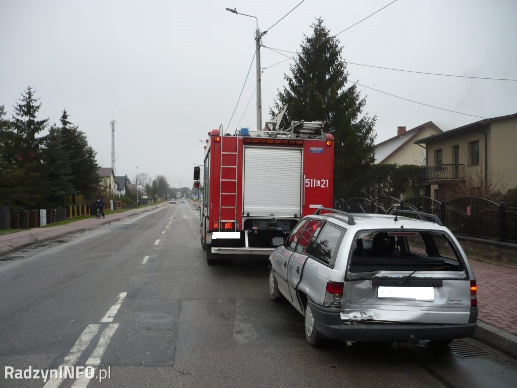 Zderzenie na ul. Warszawskiej