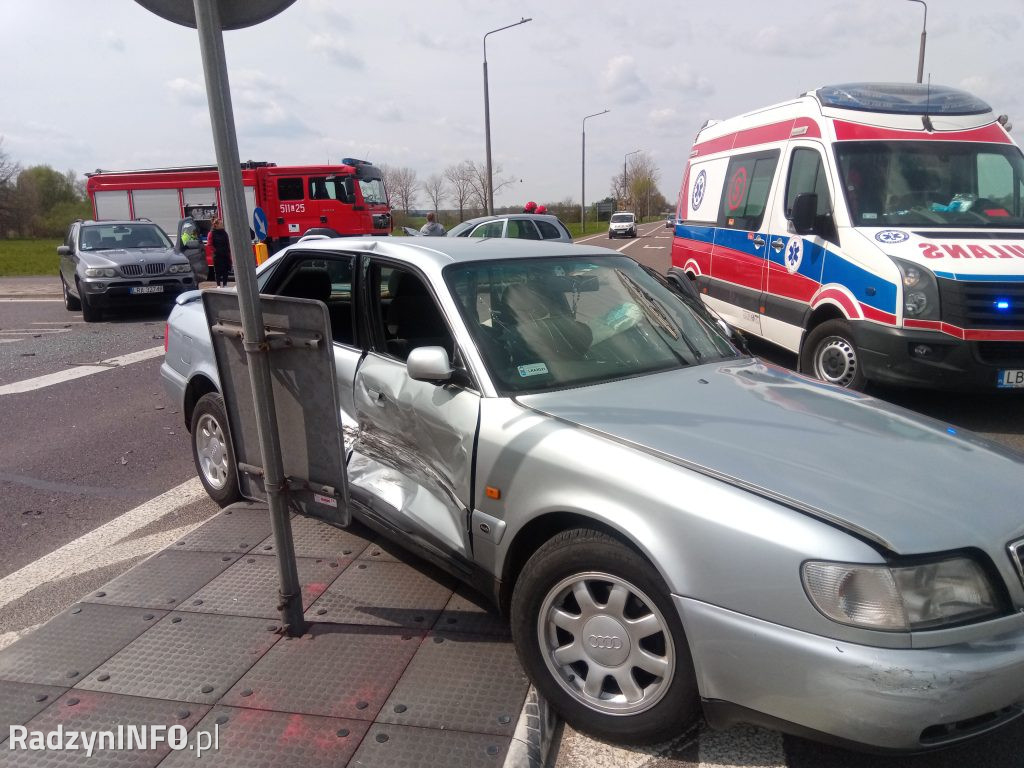 Wypadek na obwodnicy obok ul. Brzostówieckiej