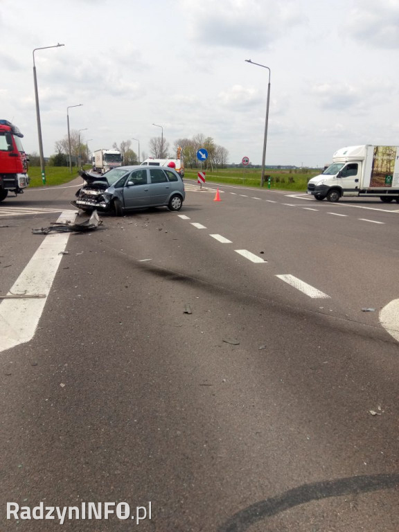 Wypadek na obwodnicy obok ul. Brzostówieckiej